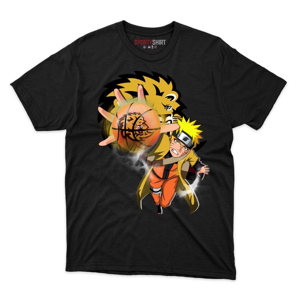 Southeastern Louisiana Lions Naruto Uzumaki Ninja Anime Unisex Cotton Graphic Tee, Fan Shirt for Game Day