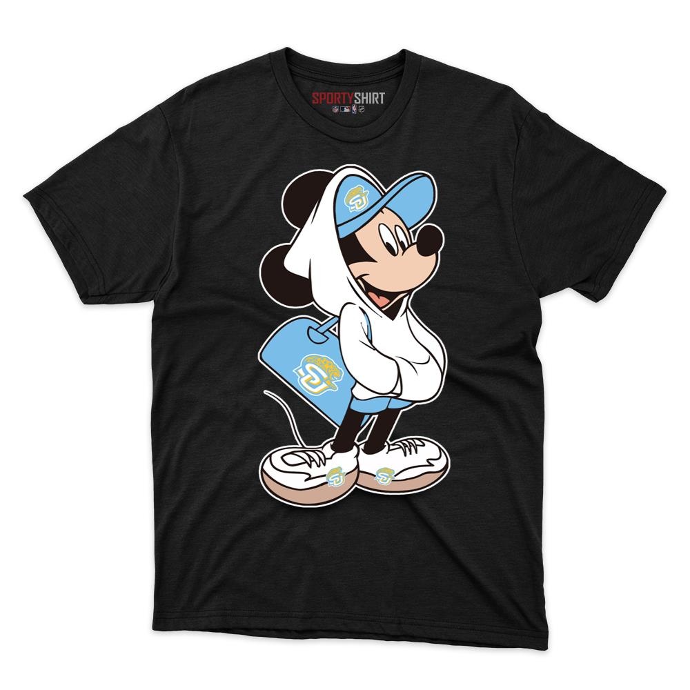 Southern Jaguars Mickey Mouse Disney Cartoon Unisex Cotton Graphic Tee, Fan Shirt for Game Day