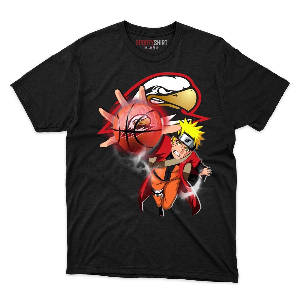 Southern Utah Thunderbirds Naruto Unisex Cotton Graphic Tee, Anime Ninja Crossover Shirt for Game Day Fans