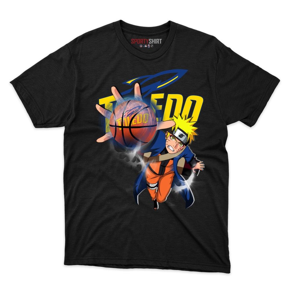Toledo Rockets Naruto Ninja Shirt, Unisex Cotton Anime Graphic Tee for College Game Day Fans