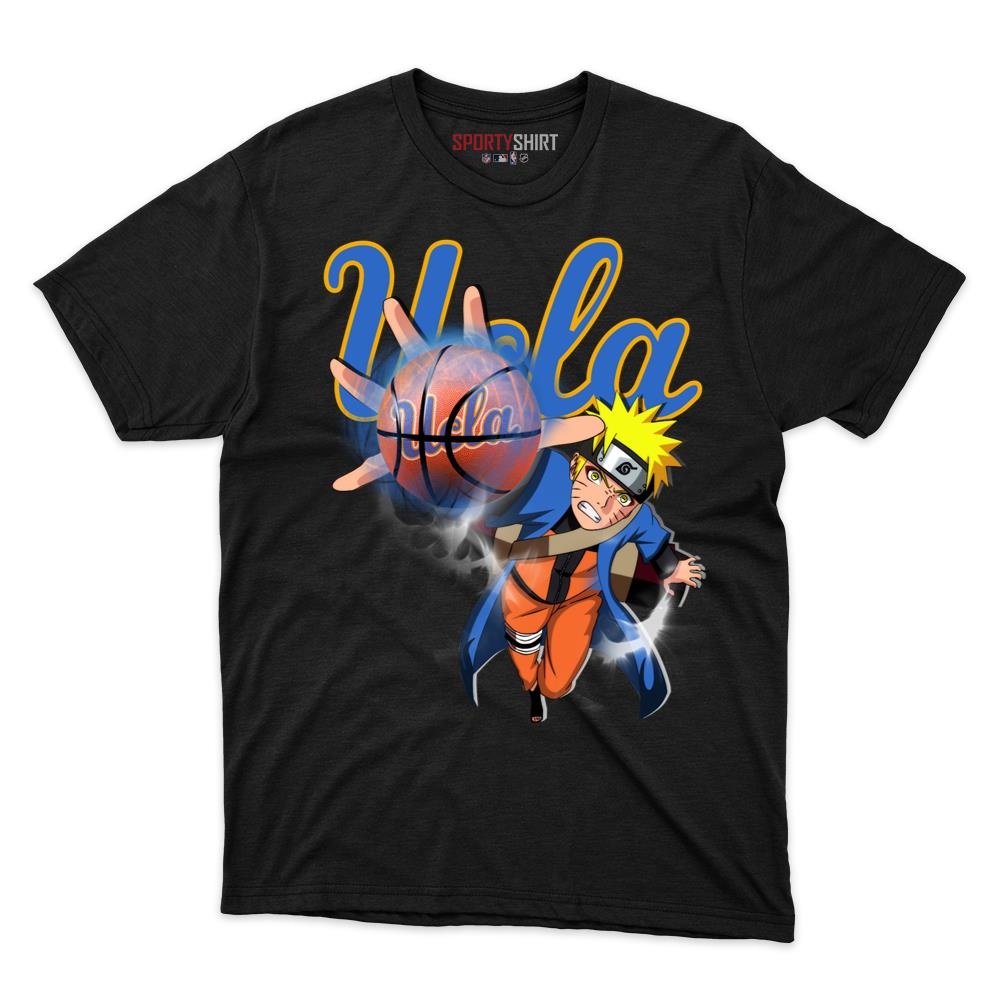 UCLA Bruins Naruto Ninja Shirt, Unisex Cotton Anime Graphic Tee for College Game Day Fans