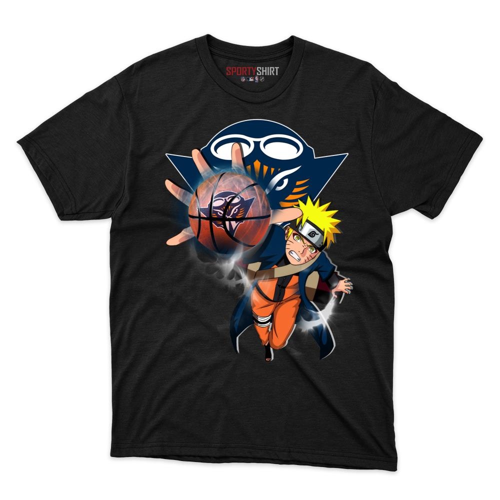UT Martin Skyhawks Naruto Ninja Shirt, Unisex Cotton Anime Graphic Tee for College Game Day Fans