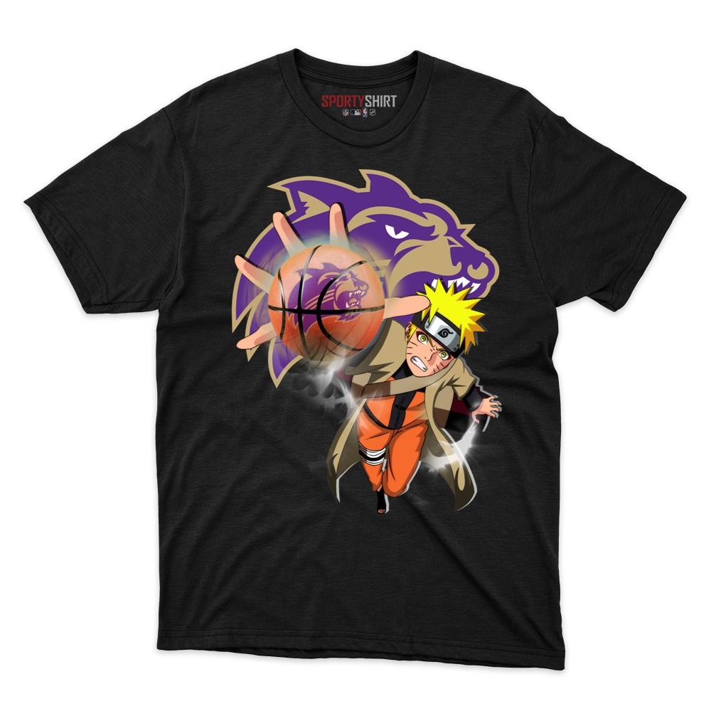 Western Carolina Catamounts Naruto Shippuden Unisex Cotton Tee, Anime Ninja Graphic Shirt, Game Day Fan Gift