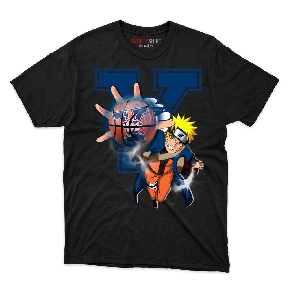Yale Bulldogs Naruto Uzumaki Unisex Cotton Tee, Anime Ninja Crossover Graphic Shirt, Game Day Fan Gift